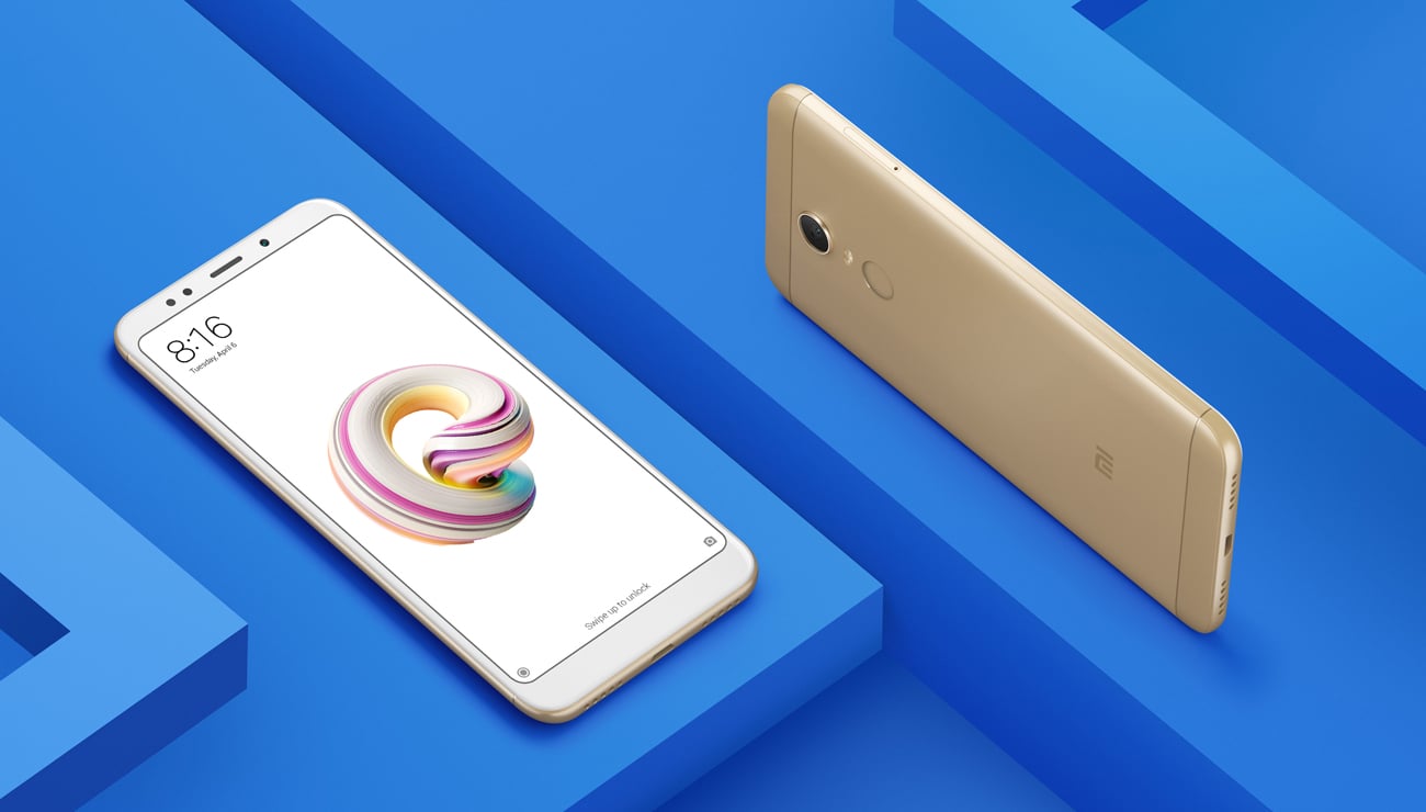 Xiaomi Redmi 5 Plus 64GB Dual SIM LTE Gold - Smartfony i telefony ...